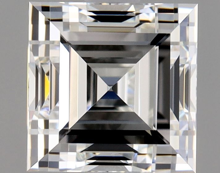 Diamante Taglio Radiant Quadrato 1.01ct EX/EX G IF - GIA - 5.3x5.29x3.75mm
