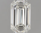 Diamante Naturale Taglio Smeraldo 1.02ct VG/EX J IF - GIA - 7.18x4.53x3.1mm