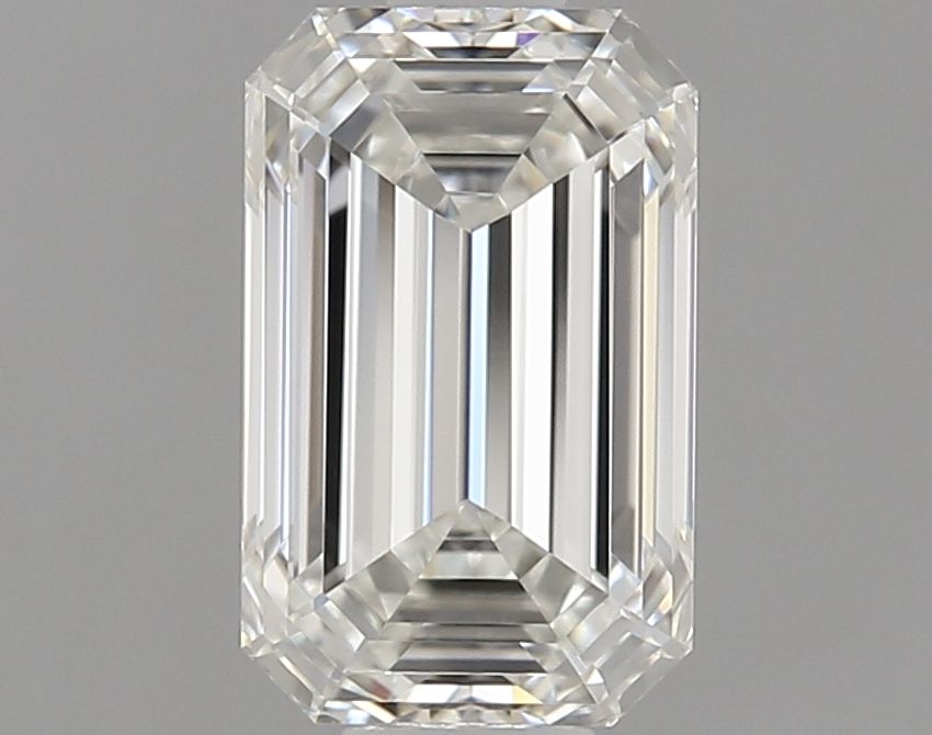 Diamante Naturale Taglio Smeraldo 1.02ct VG/EX J IF - GIA - 7.18x4.53x3.1mm