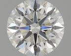 Diamante Naturale Taglio Brillante 0.66ct 3EX J VVS1 - GIA - 5.52x5.56x3.46mm