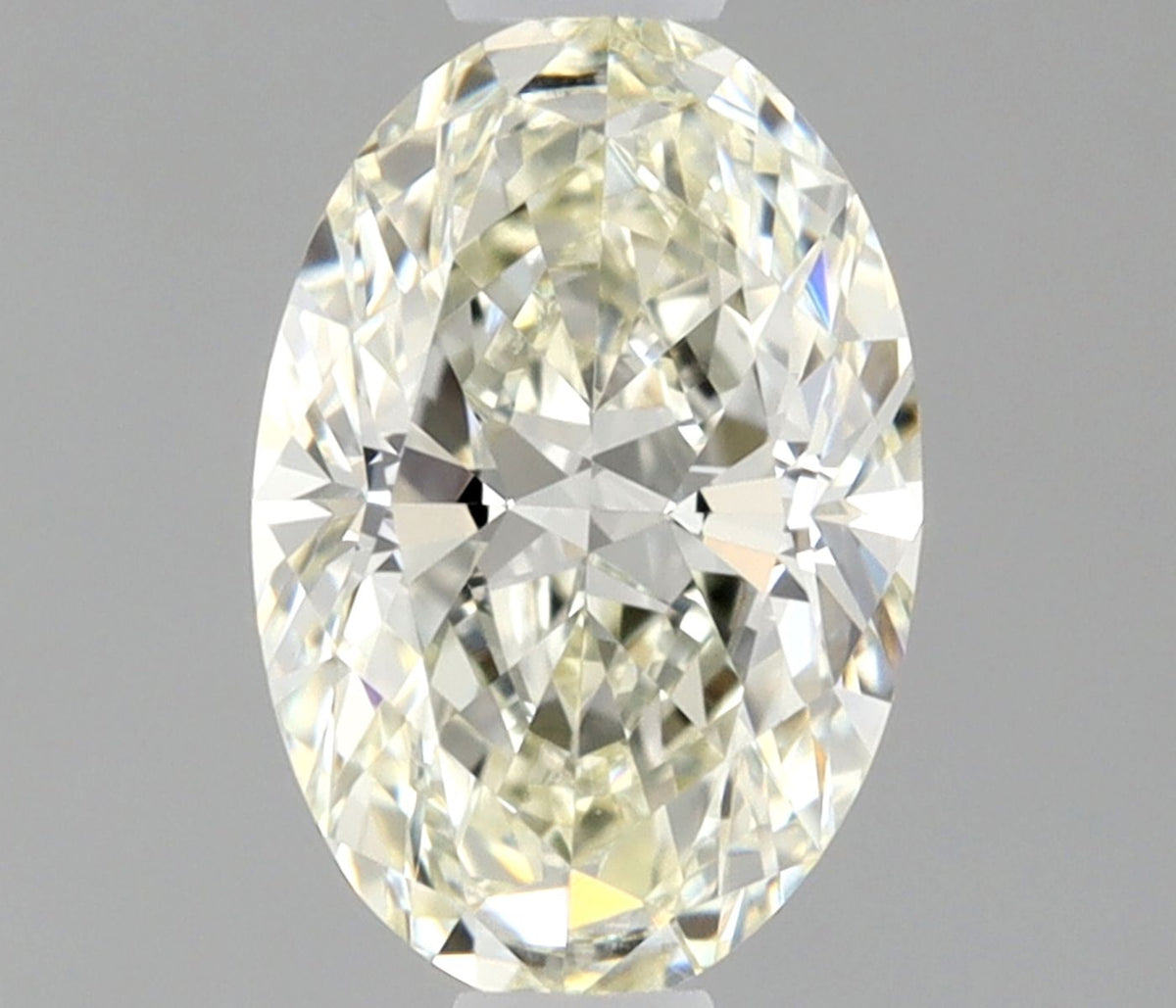 Diamante Naturale Taglio Ovale 0.5ct EX/EX J VVS2 - IGI - 6.47x4.36x2.67mm