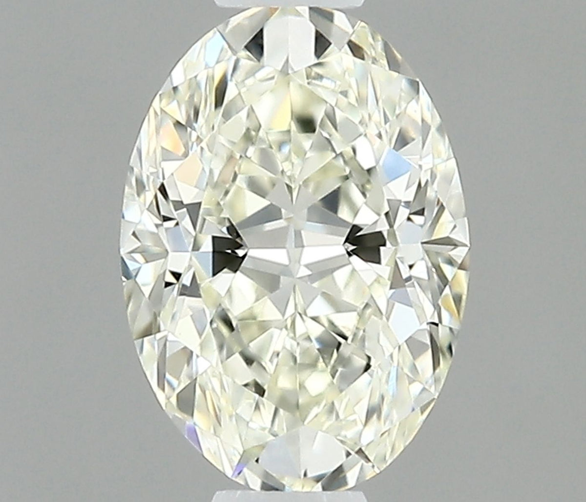Diamante Naturale Taglio Ovale 0.47ct EX/EX J VS1 - IGI - 6.12x4.28x2.74mm