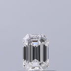 Diamante Naturale Taglio Smeraldo 0.33ct VG/EX F VVS2 - GIA - 4.93x3.36x2.22mm
