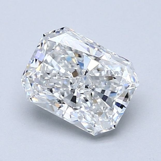 Diamante Naturale Taglio Radiant 1.3ct EX/EX E VS2 - GIA - 7.19x5.52x3.81mm