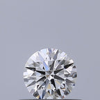 Diamante Naturale Taglio Brillante 0.33ct 3EX D IF - IGI - 4.42x4.44x2.76mm