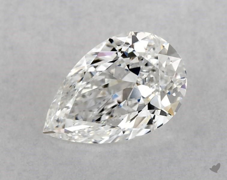 Diamante Naturale Taglio Goccia 0.9ct VG/VG D VVS1 - GIA - 8.37x5.43x3.17mm
