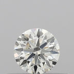 Diamante Naturale Taglio Brillante 0.33ct 3EX J VVS2 - IGI - 4.43x4.45x2.74mm