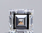 Diamante Taglio Radiant Quadrato 0.4ct EX/EX E VVS2 - GIA - 3.97x3.95x2.67mm