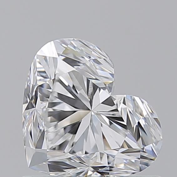 Diamante Naturale Taglio Cuore 0.9ct VG/EX E VS1 - GIA - 5.54x6.62x4.22mm