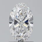 Diamante Naturale Taglio Ovale 0.8ct VG/EX D VVS1 - GIA - 8.29x5.11x2.99mm