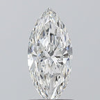 Diamante Naturale Taglio Marquise 1ct VG/EX F VS2 - GIA - 10.8x4.92x3.13mm