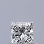 Diamante Naturale Taglio Princess 0.44ct VG/EX F IF - GIA - 4.15x4.13x3.03mm