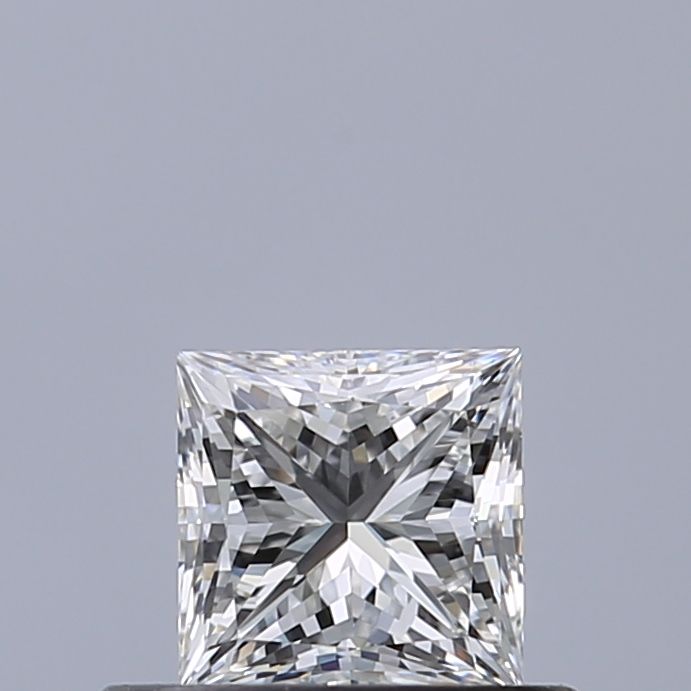 Diamante Naturale Taglio Princess 0.44ct VG/EX F IF - GIA - 4.15x4.13x3.03mm