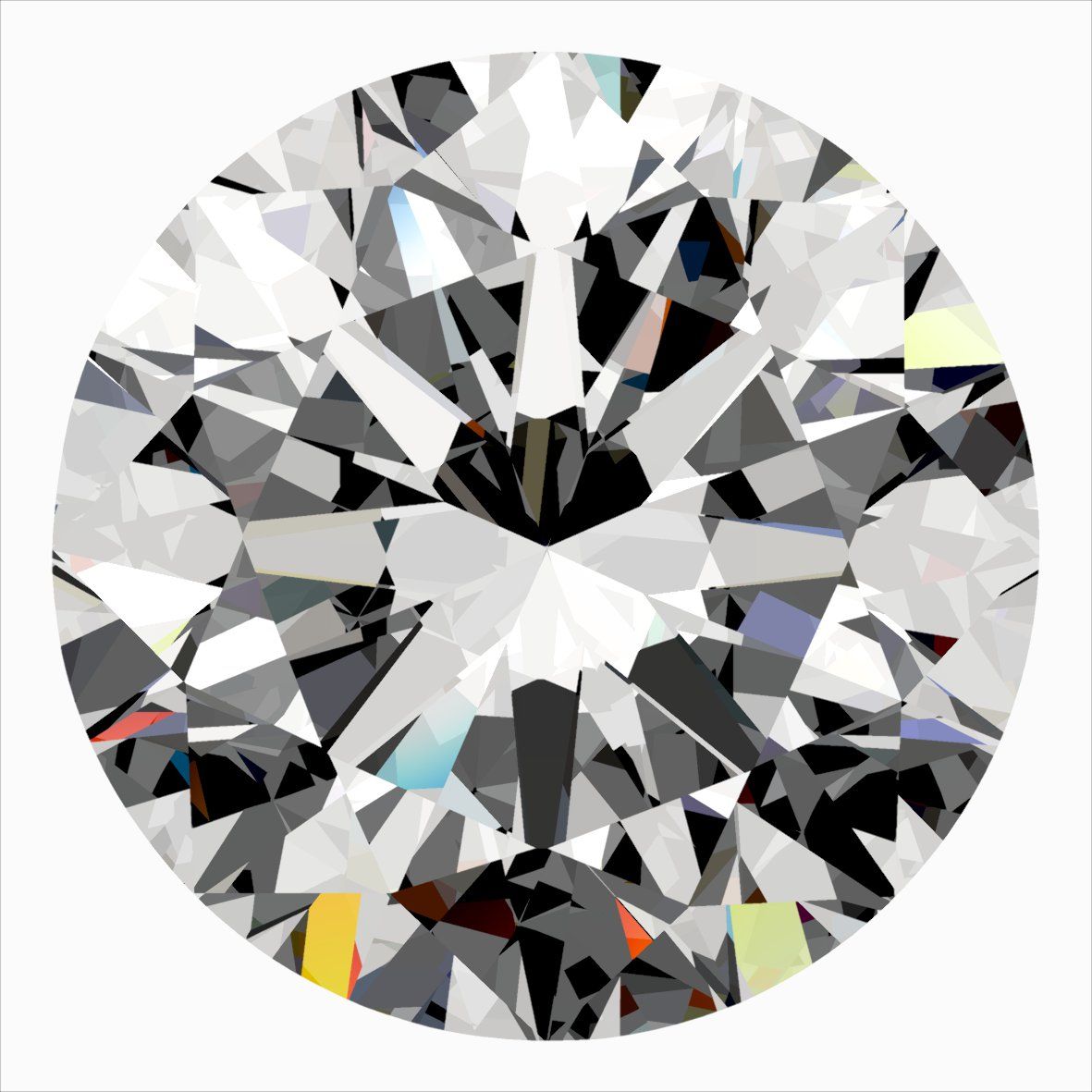 Diamante Taglio Brillante 0.3ct VG/EX/EX G VVS2 - IGI - 4.21x4.24x2.66mm
