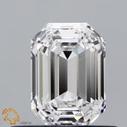 Diamante Naturale Taglio Radiant 0.5ct VG/EX E VVS2 - GIA - 5.33x3.79x2.47mm