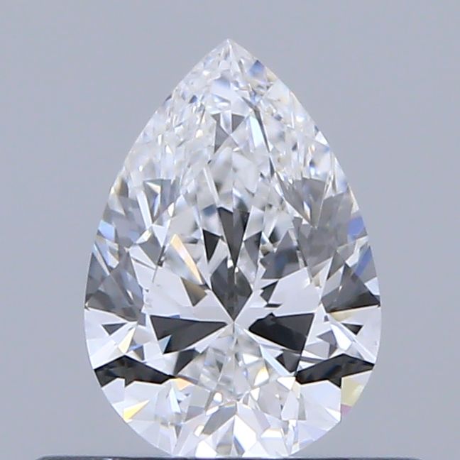 Diamante Naturale Taglio Goccia 0.4ct VG/EX D IF - GIA - 6.17x4.26x2.59mm