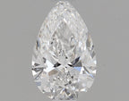 Diamante Naturale Taglio Goccia 0.41ct VG/EX E VVS1 - GIA - 6.57x4.06x2.54mm