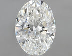 Diamante Naturale Taglio Ovale 0.54ct G/EX H VVS2 - GIA - 6.35x4.59x2.9mm