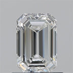 Diamante Naturale Taglio Smeraldo 0.9ct VG/EX F VVS1 - GIA - 6.92x4.64x2.98mm