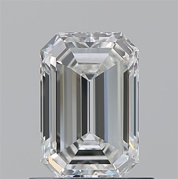 Diamante Naturale Taglio Smeraldo 0.9ct VG/EX F VVS1 - GIA - 6.92x4.64x2.98mm