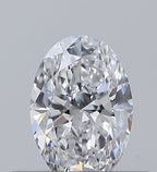 Diamante Naturale Taglio Ovale 0.3ct EX/EX D IF - GIA - 5.45x3.76x2.34mm