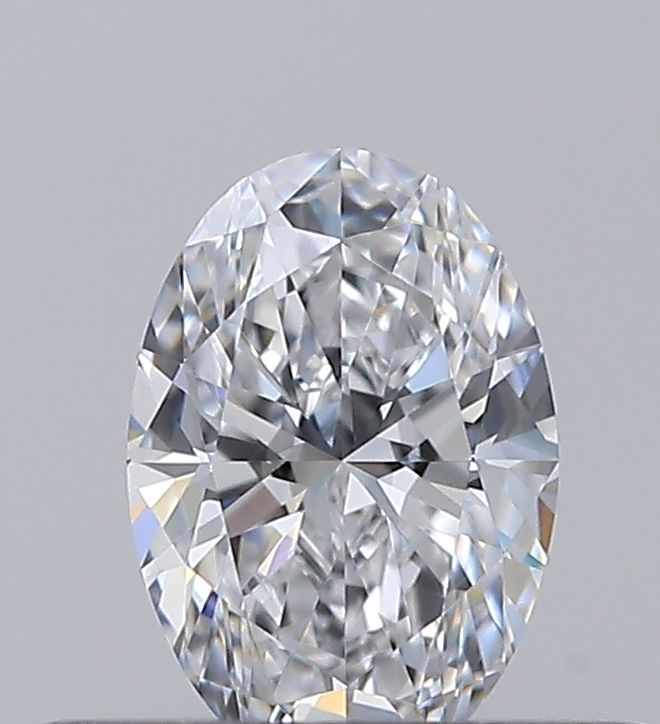 Diamante Naturale Taglio Ovale 0.3ct EX/EX D IF - GIA - 5.45x3.76x2.34mm