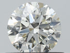 Diamante Naturale Taglio Brillante 0.5ct 3EX I VVS2 - IGI - 4.99x5.02x3.17mm