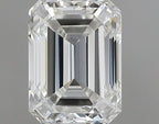 Diamante Naturale Taglio Smeraldo 0.41ct G/G H VVS2 - IGI - 4.89x3.55x2.43mm