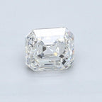 Diamante Naturale Taglio Smeraldo 0.83ct VG/EX G IF - GIA - 5.21x4.75x3.54mm