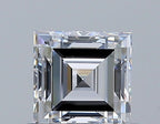 Diamante Taglio Radiant Quadrato 0.49ct EX/EX D VS1 - GIA - 4.32x4.31x2.88mm