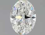 Diamante Naturale Taglio Ovale 1.01ct VG/VG F VS2 - GIA - 7.65x5.54x3.59mm