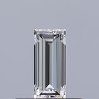 Diamante Naturale Taglio Baguette 0.3ct EX/EX E VVS1 - GIA - 5.94x2.65x1.83mm