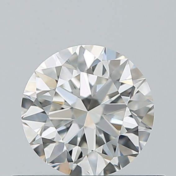 Diamante Naturale Taglio Brillante 0.5ct 3EX F VVS1 - IGI - 5.0x5.04x3.15mm