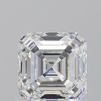 Diamante Naturale Taglio Asscher 1.02ct EX/EX G IF - GIA - 5.48x5.39x3.6mm