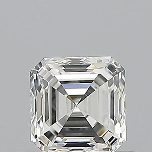 Diamante Naturale Taglio Asscher 0.51ct G/VG I IF - GIA - 4.39x4.28x2.93mm