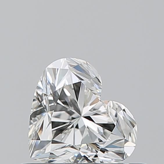 Diamante Naturale Taglio Cuore 0.5ct EX/VG I IF - GIA - 4.77x5.44x3.46mm