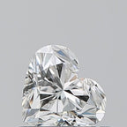 Diamante Naturale Taglio Cuore 0.5ct EX/VG I IF - GIA - 4.77x5.44x3.46mm