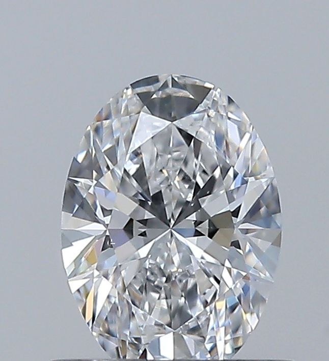 Diamante Naturale Taglio Ovale 0.5ct EX/VG D VS1 - GIA - 6.28x4.51x2.81mm