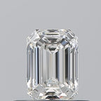 Diamante Naturale Taglio Smeraldo 0.5ct VG/VG G VS1 - GIA - 5.3x3.74x2.55mm