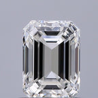 Diamante Naturale Taglio Smeraldo 0.8ct VG/EX F VVS2 - GIA - 6.03x4.35x3.03mm
