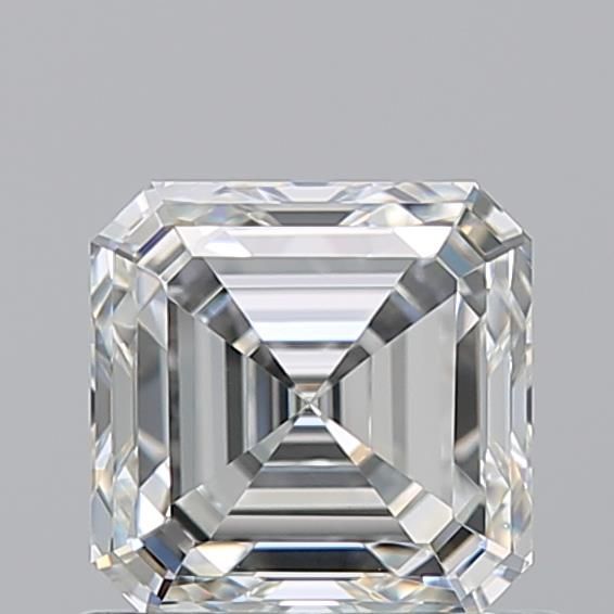 Diamante Naturale Taglio Asscher 0.9ct EX/EX I VVS1 - GIA - 5.27x5.26x3.53mm