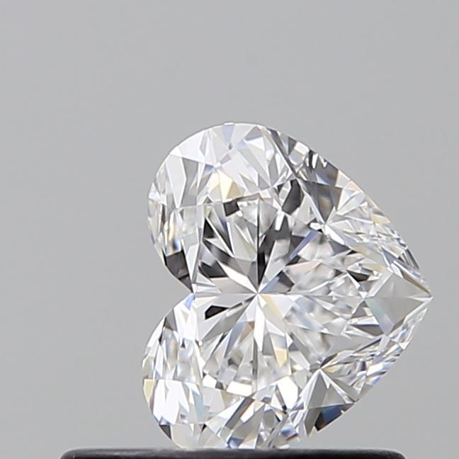 Diamante Naturale Taglio Cuore 0.6ct EX/EX D VVS1 - GIA - 4.95x5.86x3.39mm