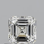 Diamante Naturale Taglio Asscher 0.5ct VG/EX G VVS1 - GIA - 4.33x4.25x2.93mm