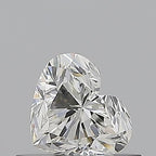 Diamante Naturale Taglio Cuore 0.5ct VG/VG H IF - GIA - 4.64x5.41x3.45mm