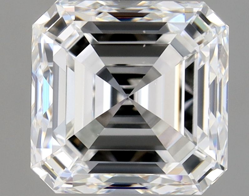 Diamante Naturale Taglio Asscher 1.31ct EX/EX F VS2 - GIA - 5.88x5.77x3.96mm