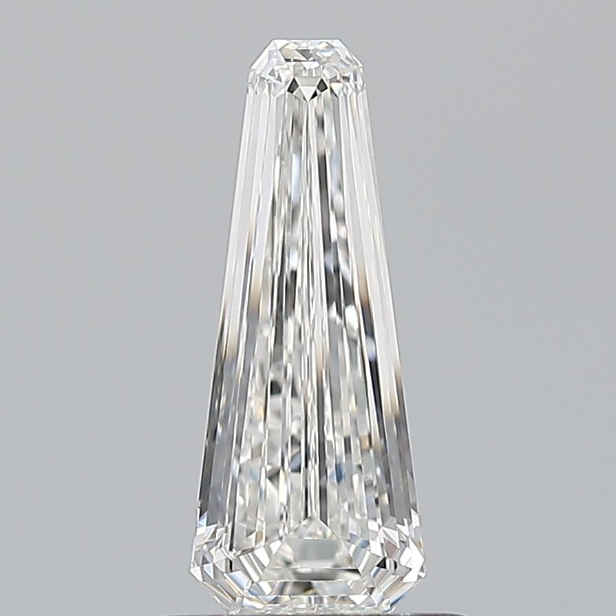 Diamante Naturale Taglio Scudo 0.71ct VG/EX F VVS1 - GIA - 10.23x4.14x2.34mm