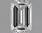 Diamante Naturale Taglio Smeraldo 0.62ct VG/EX D IF - GIA - 6.21x3.93x2.62mm