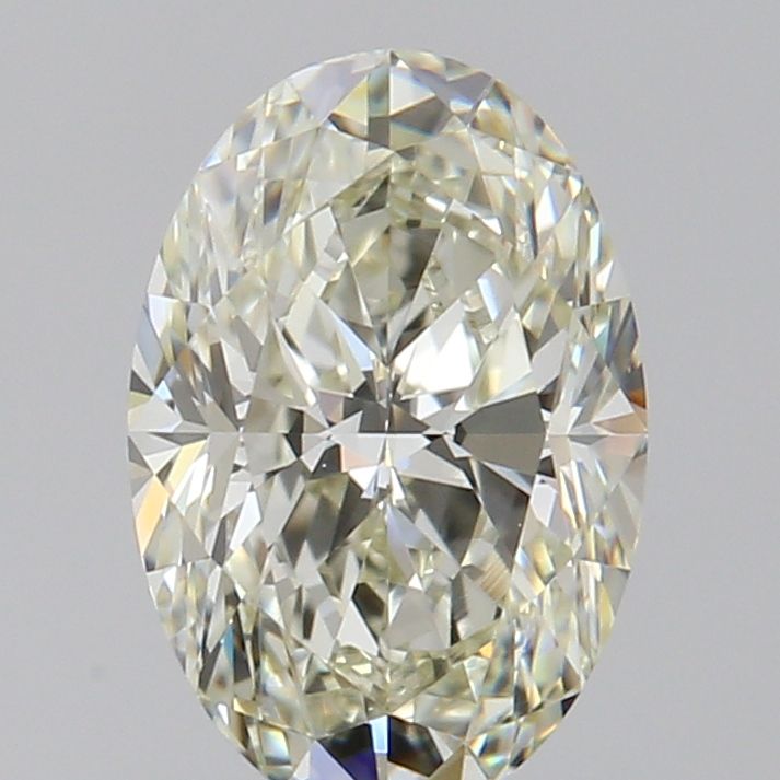Diamante Naturale Taglio Ovale 1.08ct EX/EX I VVS1 - IGI - 8.16x5.53x3.53mm