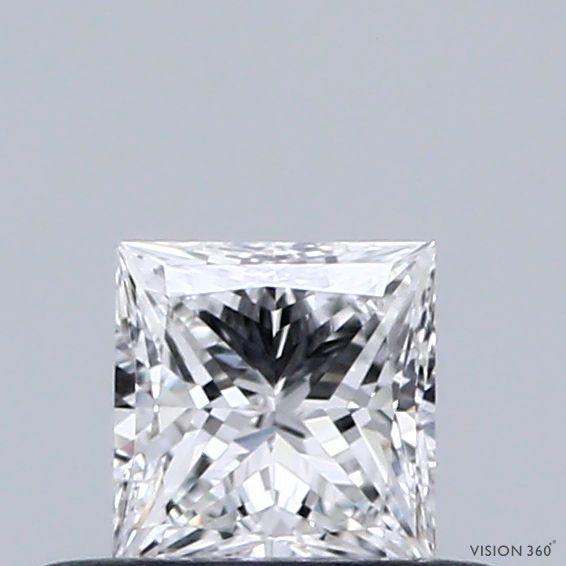 Diamante Naturale Taglio Princess 0.3ct G/VG D VVS1 - GIA - 4.0x3.81x2.51mm