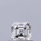 Diamante Naturale Taglio Asscher 0.33ct VG/EX E VVS1 - GIA - 3.91x3.9x2.56mm